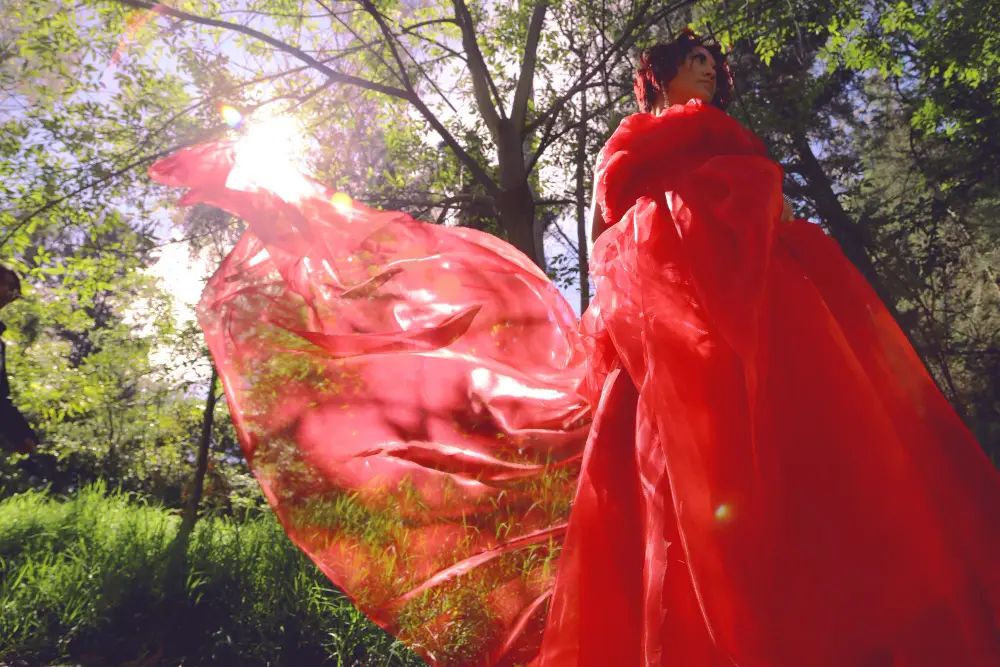 Unveiling the Magic of Flying Dress Photography in St. Augustine